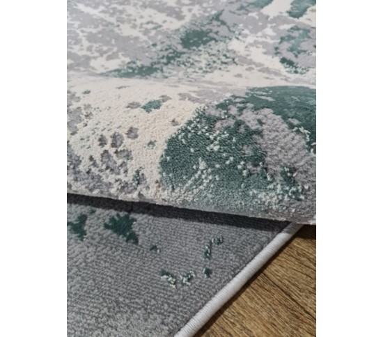 Синтетический ковер LUXURY 06185A TURQUOISE-VIZON HB - высокое качество по лучшей цене в Украине изображение 2.